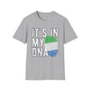 it's in my DNA unisex tee - Sierra Leone