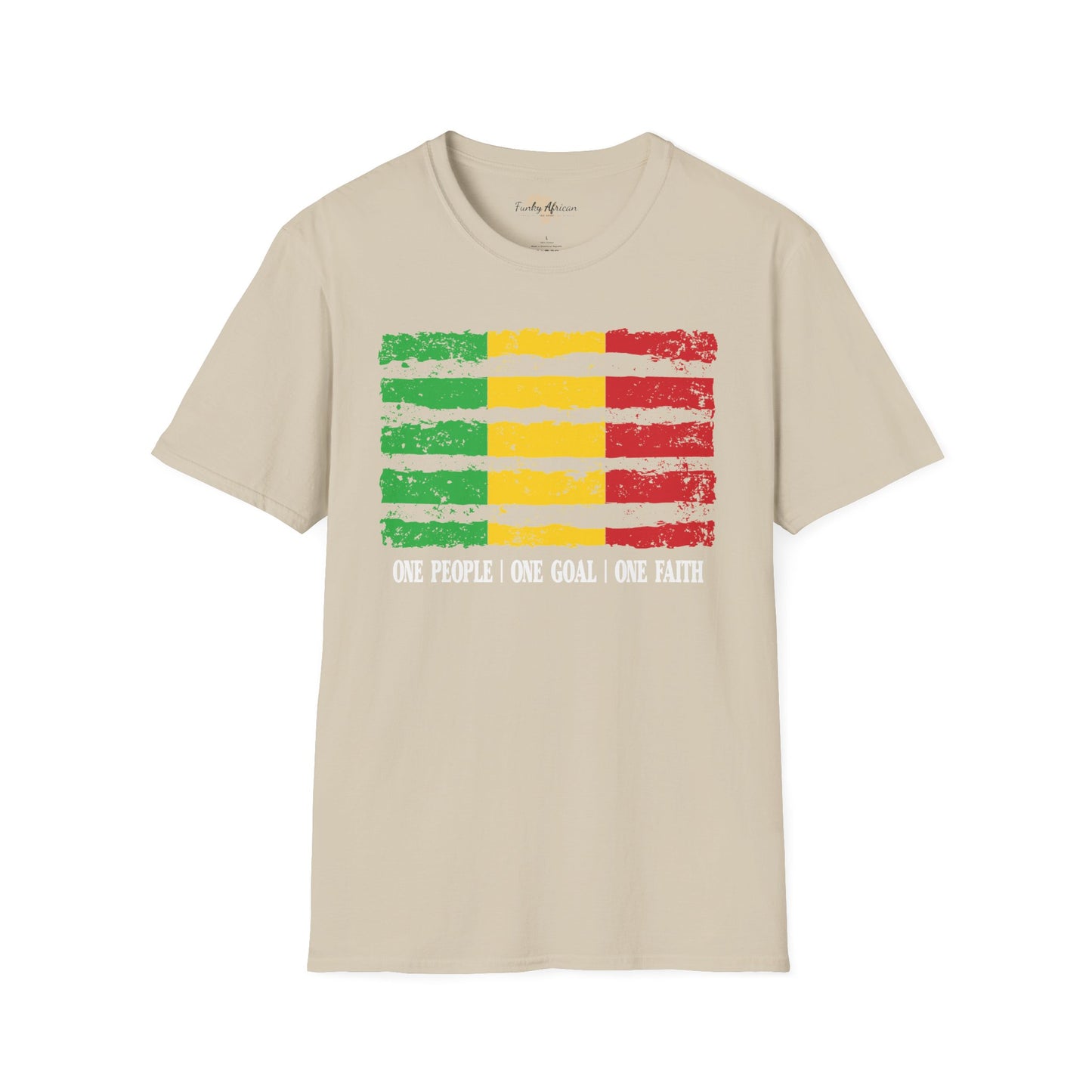 Malian strip unisex softstyle tee
