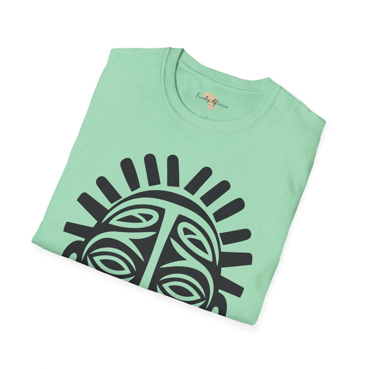 Aborigines graffiti unisex softstyle tee Funky African