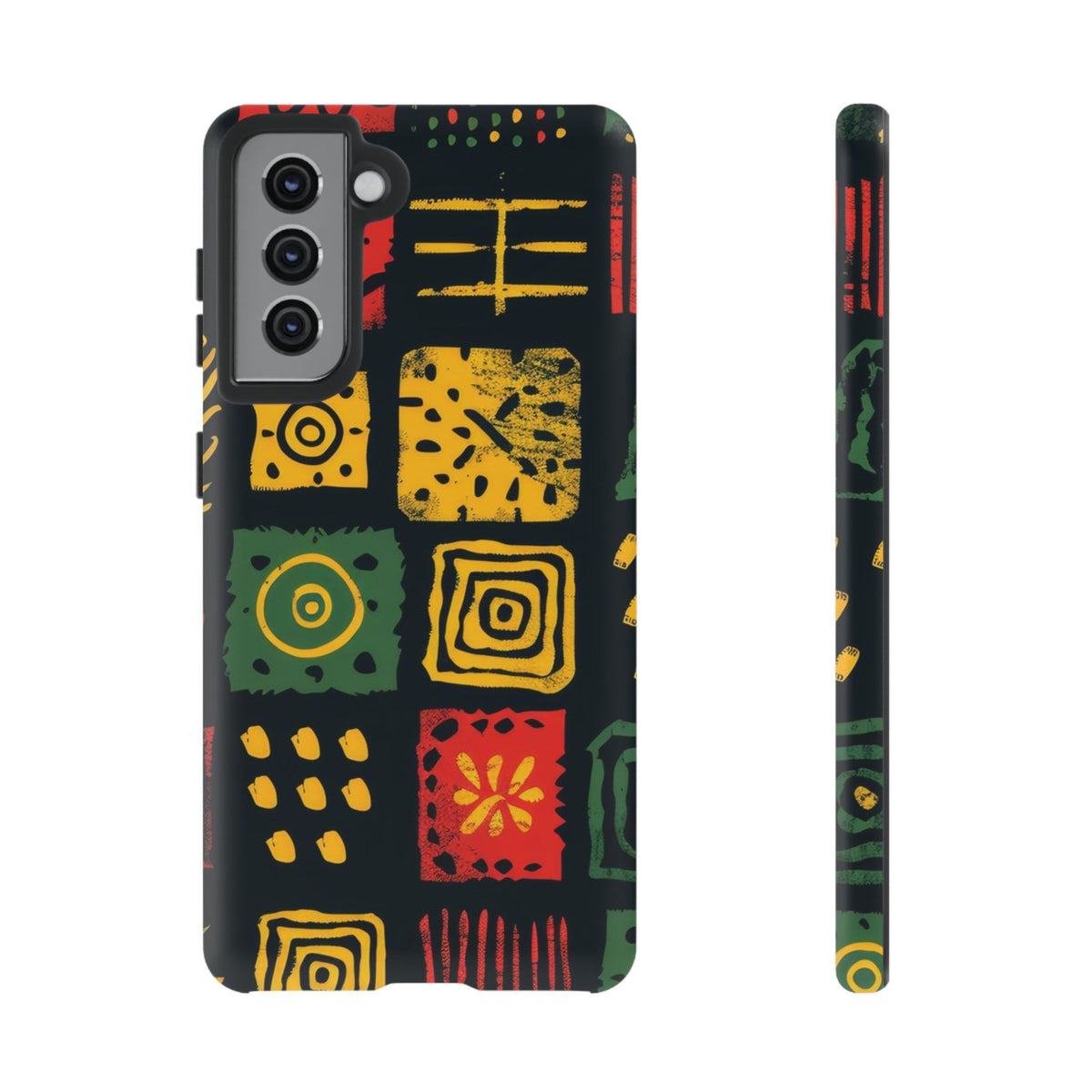 African Print Samsung Galaxy Tough Case Funky African