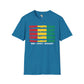 Guinean strip unisex softstyle tee