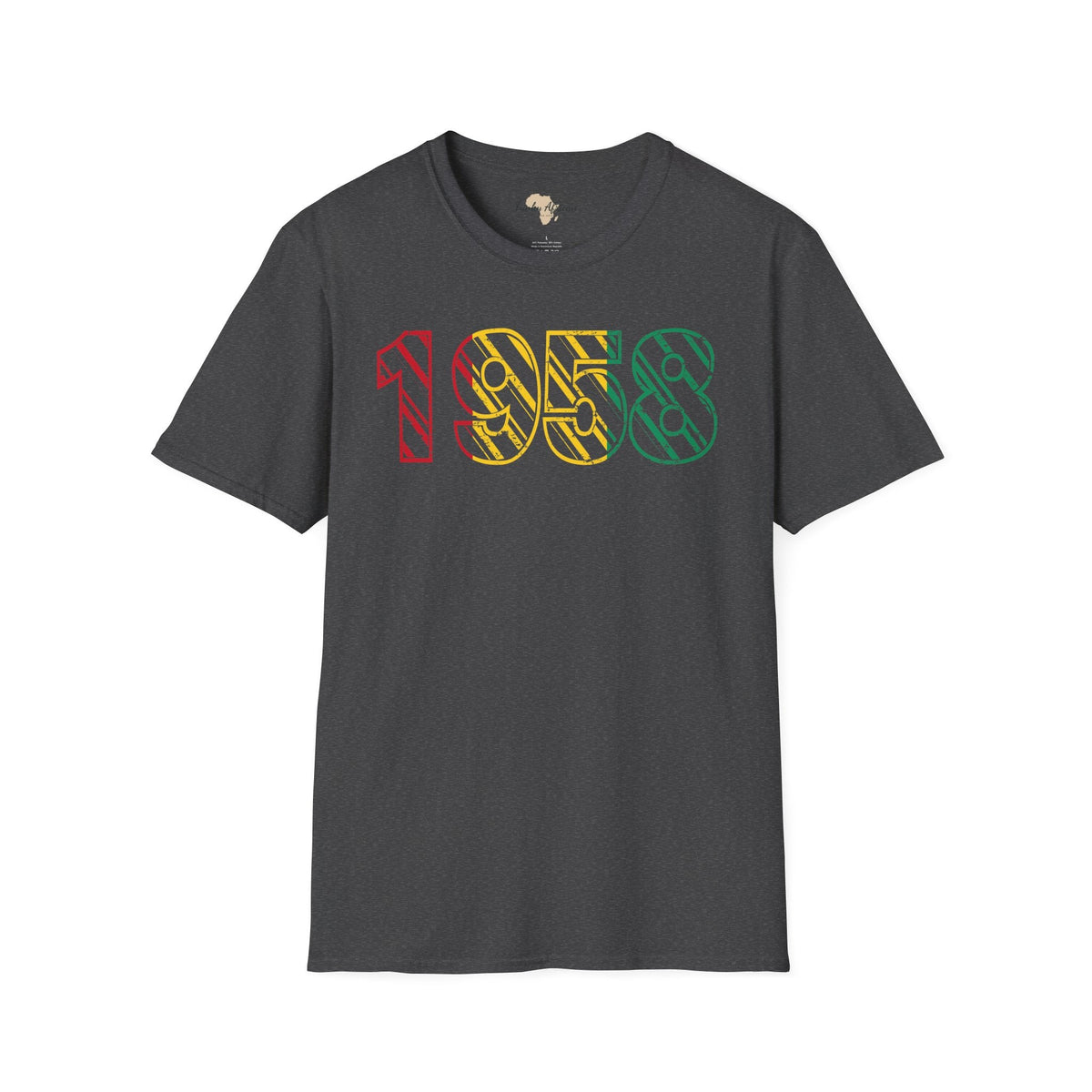 Guinean year unisex softstyle tee Funky African