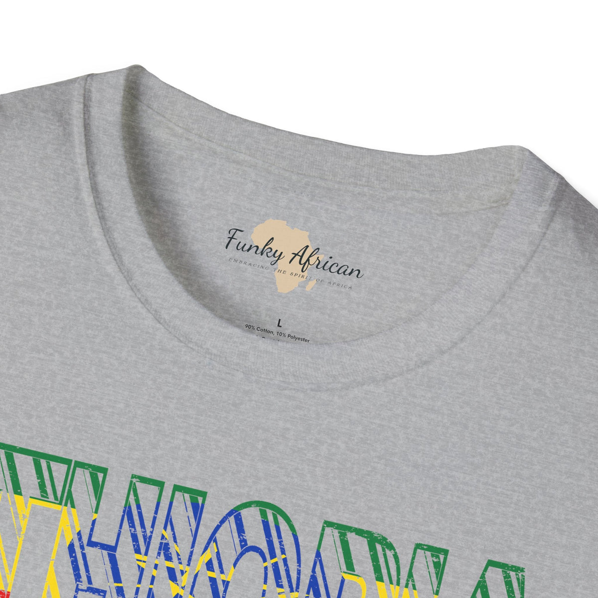 Ethiopia text unisex softstyle tee Funky African