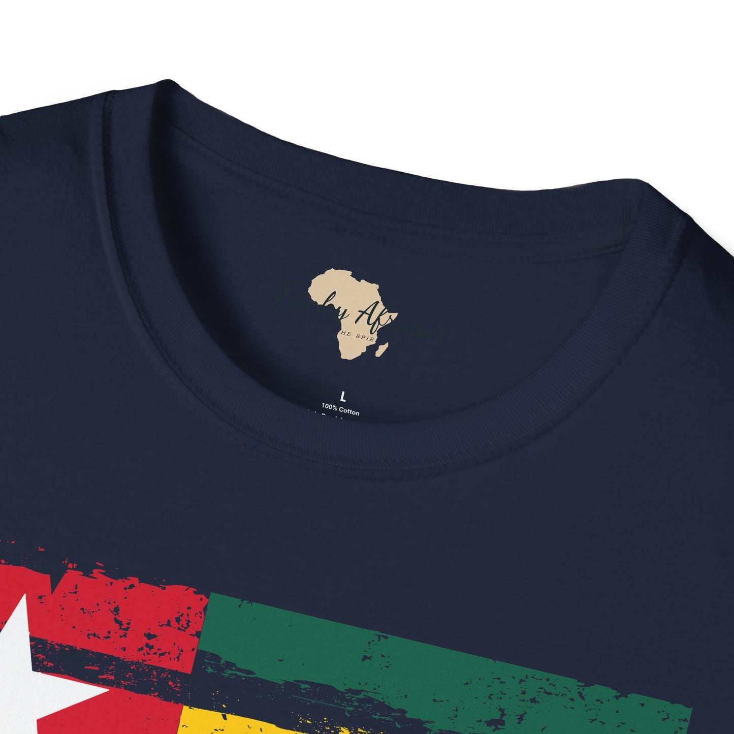 Togo strip unisex softstyle tee