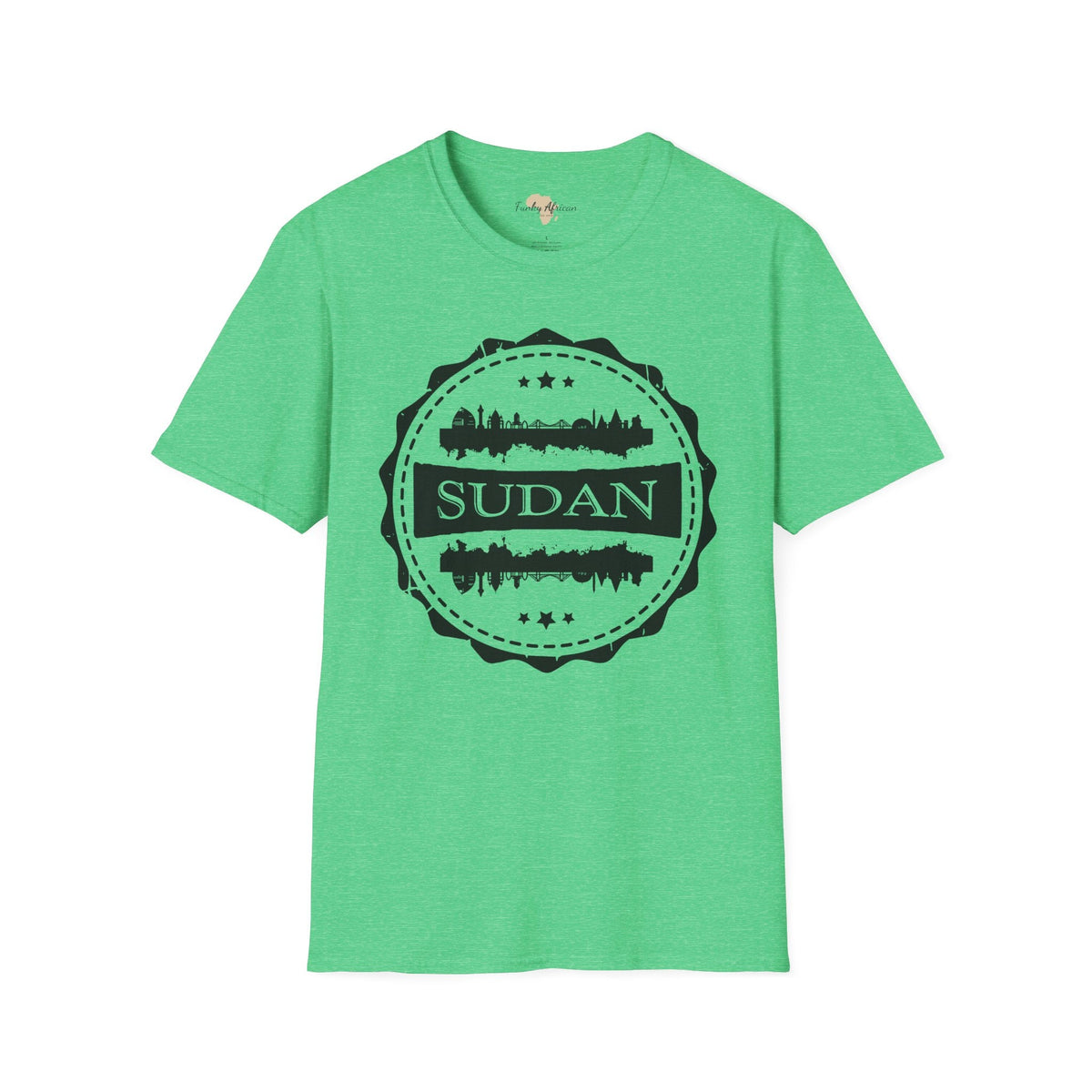 Sudan Stamp unisex tee Funky African