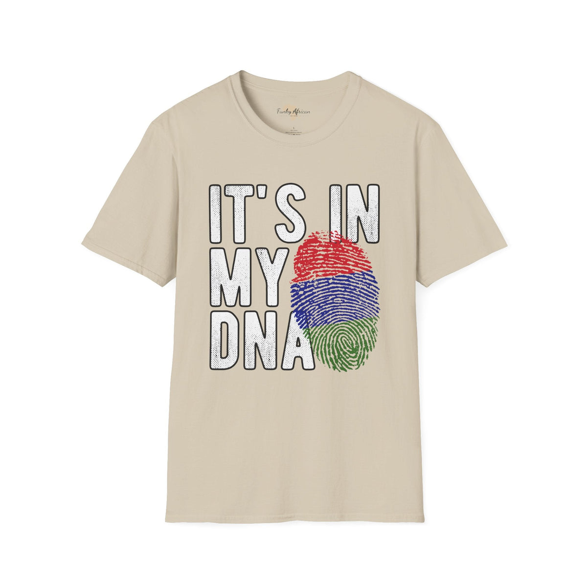 it's in my DNA unisex tee - Gambia Funky African
