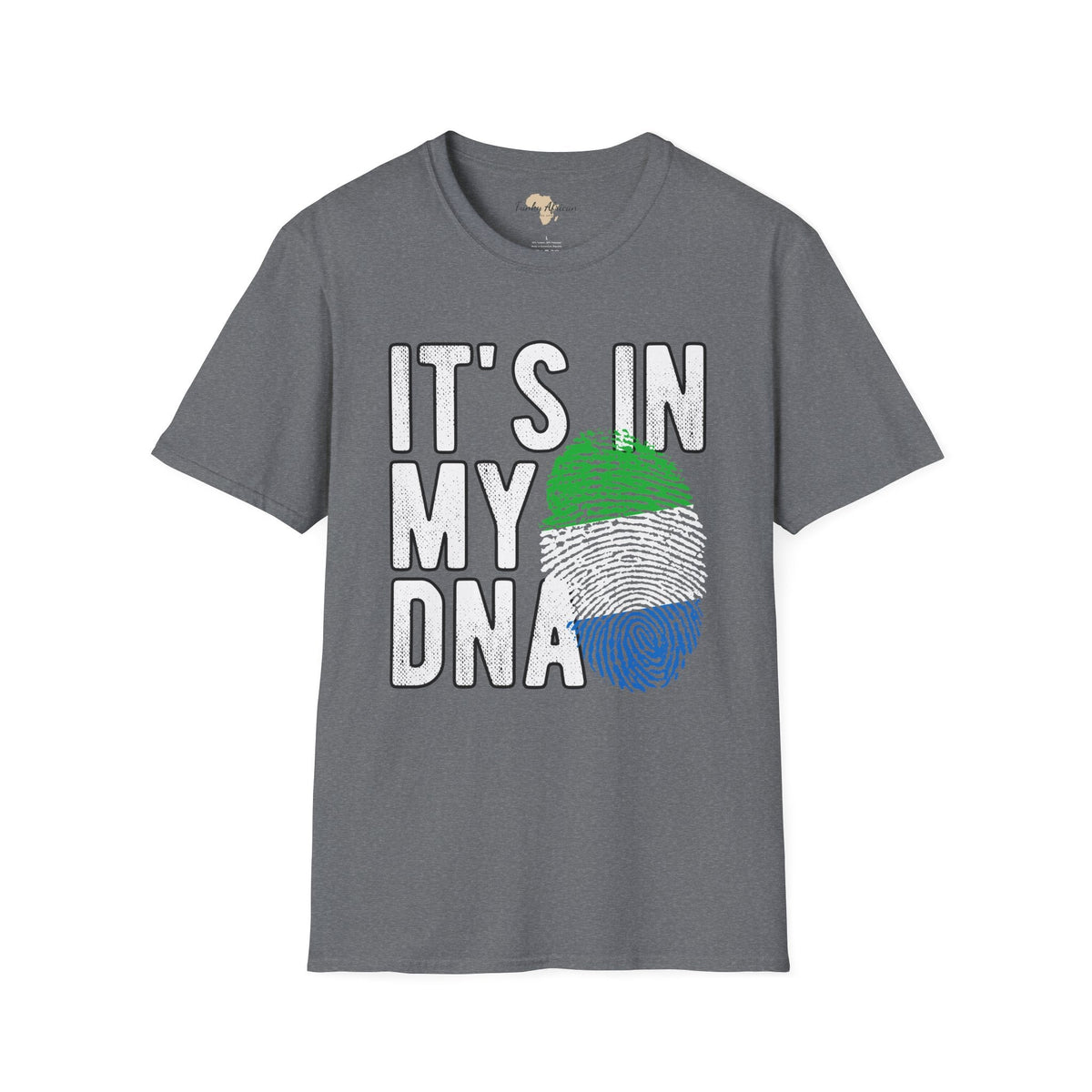 it's in my DNA unisex tee - Sierra Leone Funky African