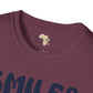 Smiles and happiness unisex softstyle tee