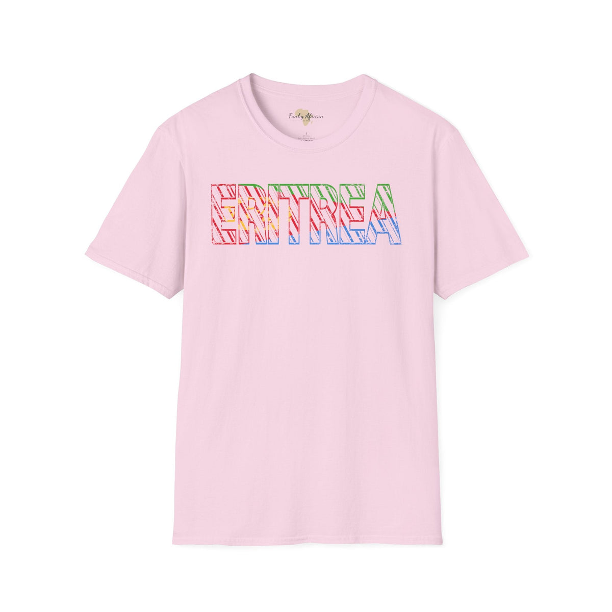 Eritrea text unisex softstyle tee Funky African