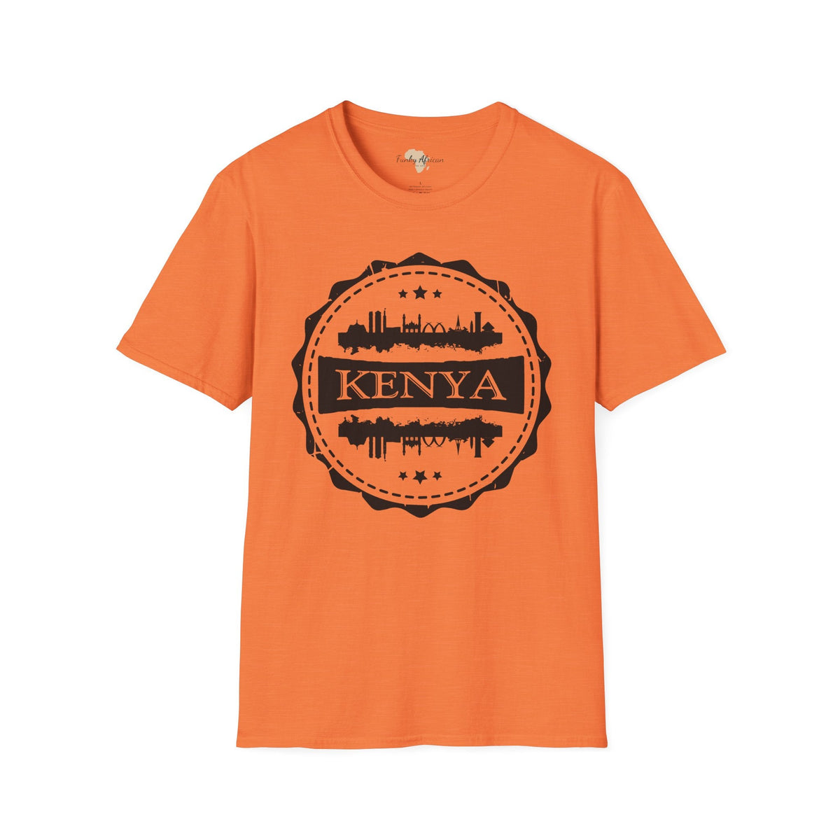 Kenya Stamp unisex tee Funky African