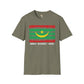 Mauritania strip unisex softstyle tee