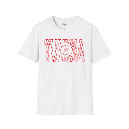 Tunisia text unisex softstyle tee