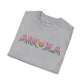 Angola text unisex softstyle tee
