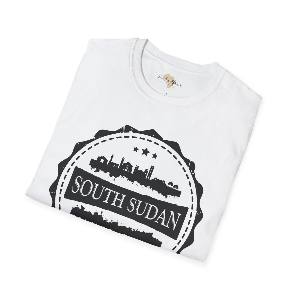 South Sudan Stamp unisex tee Funky African