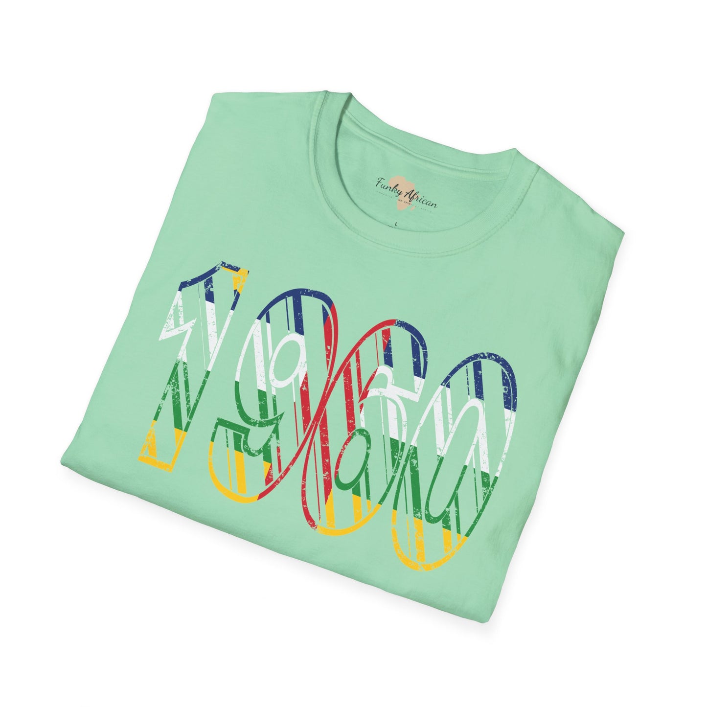 Central African Republic year unisex softstyle tee