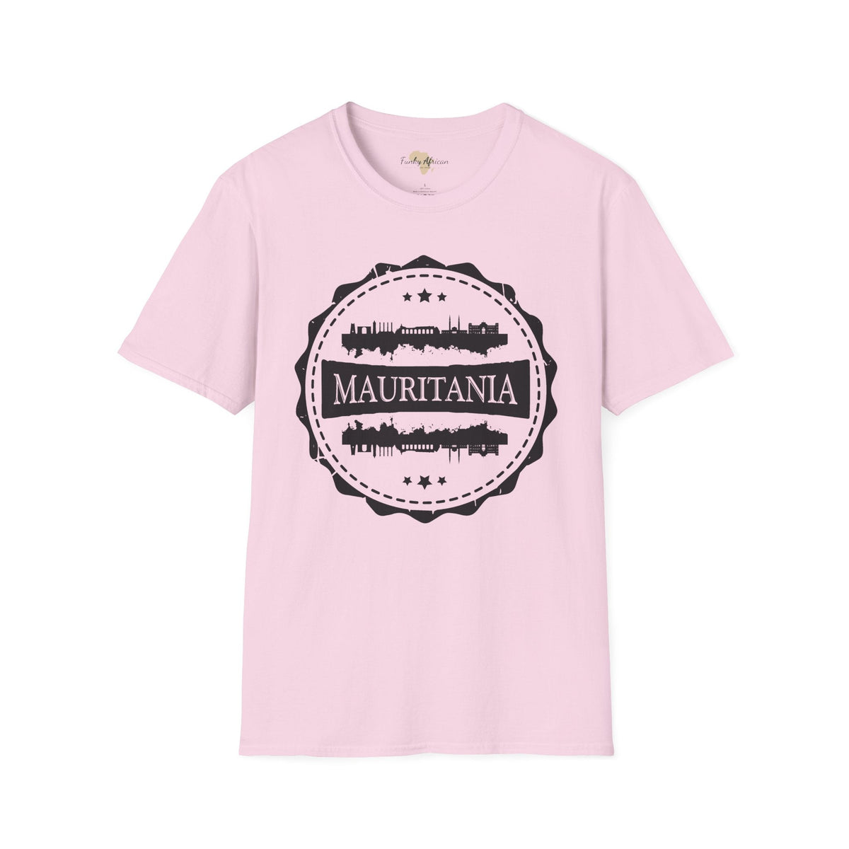 Mauritania Stamp unisex tee Funky African