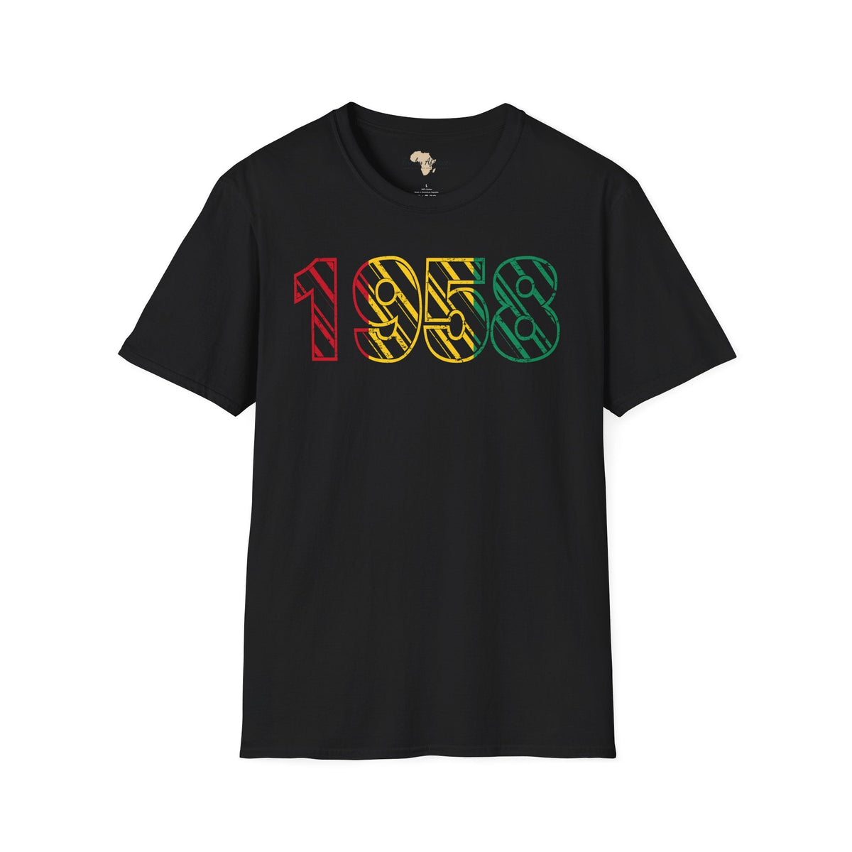 Guinean year unisex softstyle tee Funky African