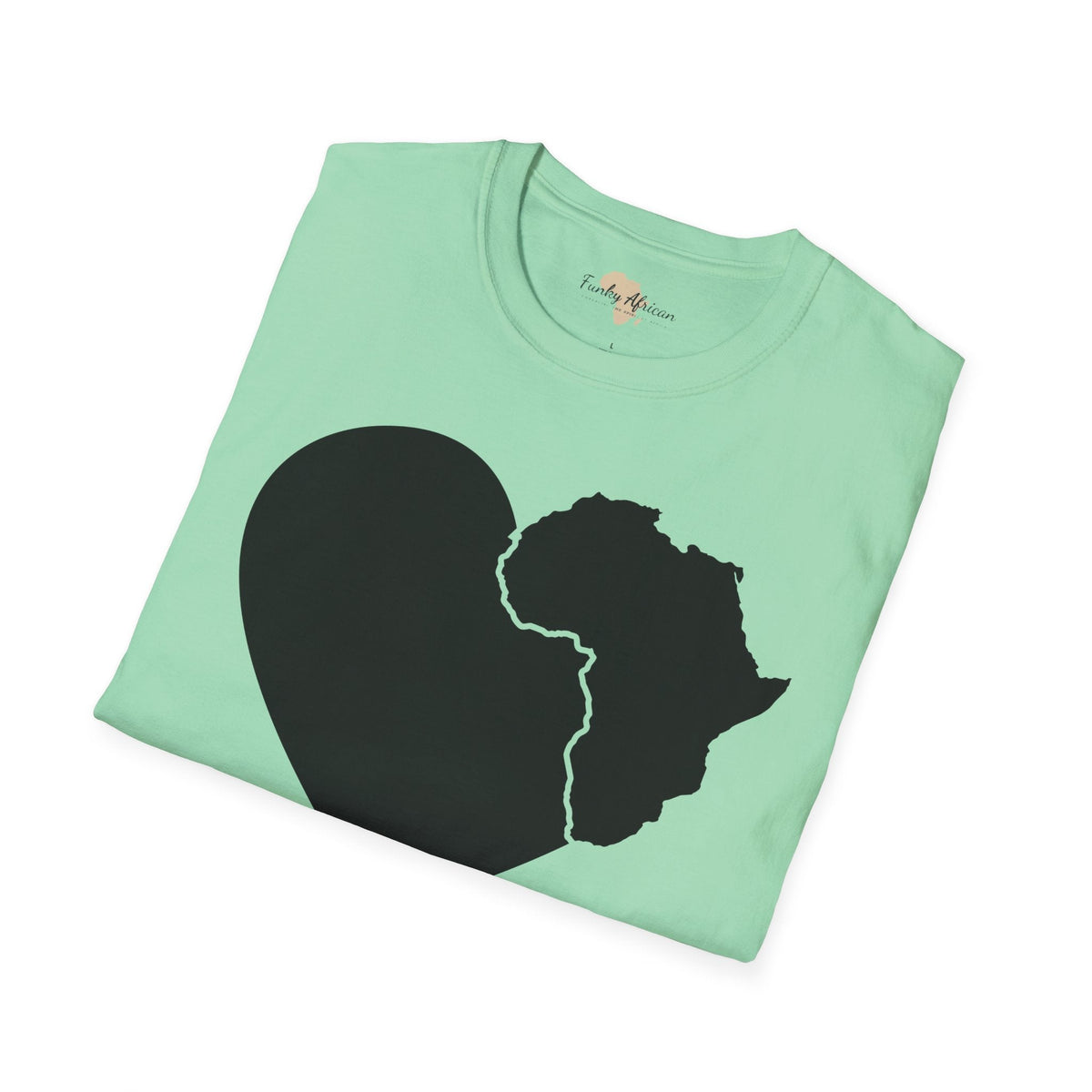 Love, Africa graffiti unisex softstyle tee Funky African