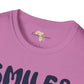 Smiles and happiness unisex softstyle tee