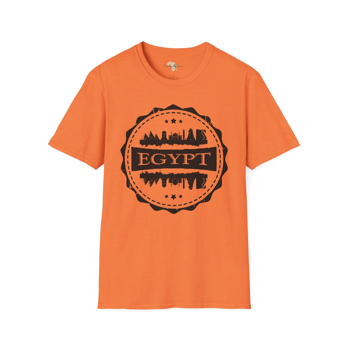 Egypt Stamp unisex tee Funky African