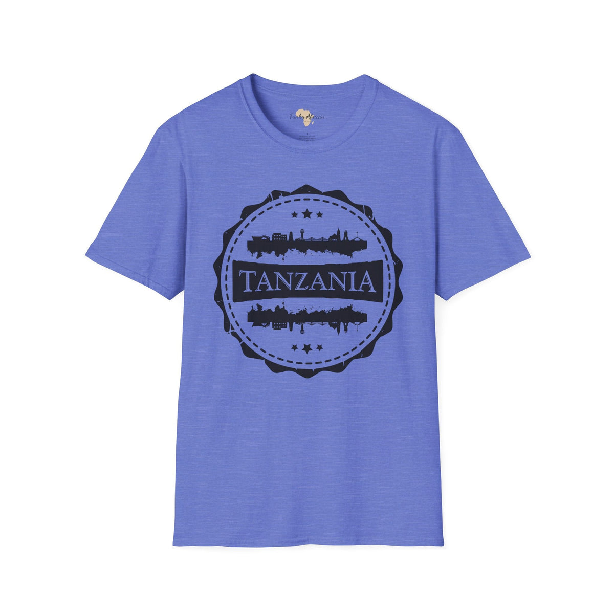 Tanzania Stamp unisex tee Funky African