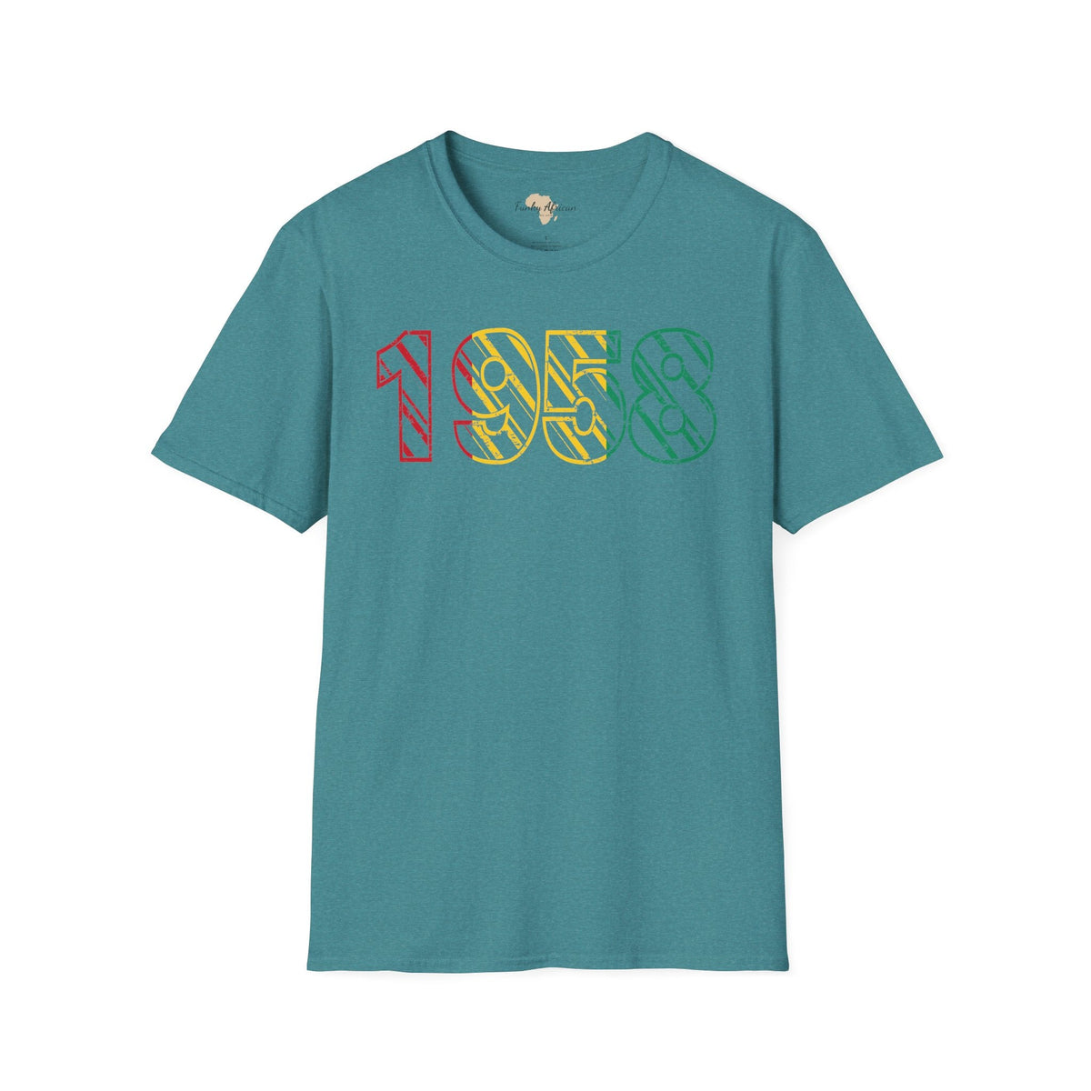 Guinean year unisex softstyle tee Funky African
