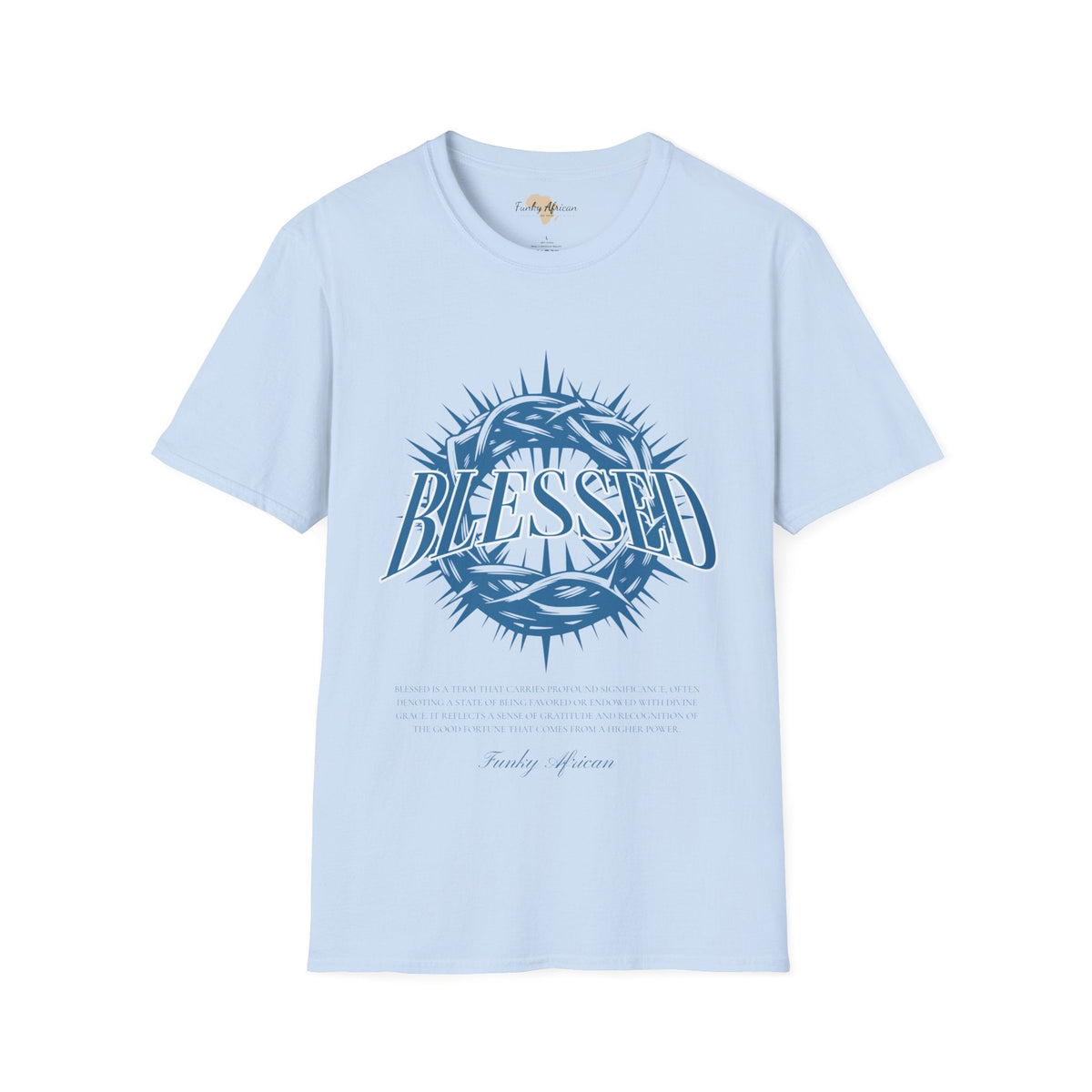Blessed unisex tee Funky African