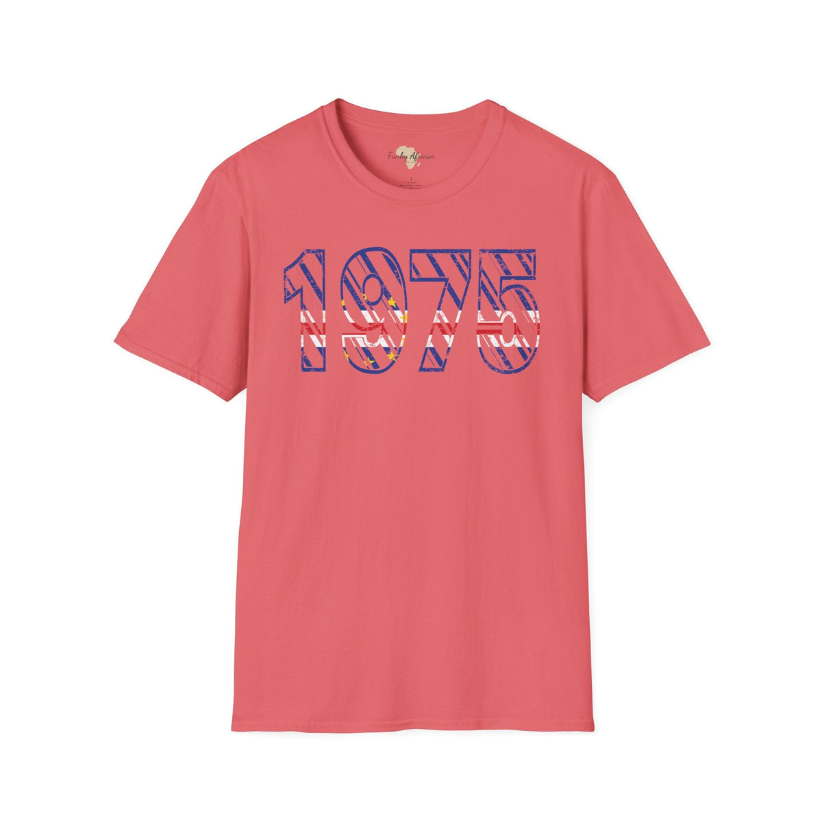 Cabo Verde year unisex softstyle tee Funky African