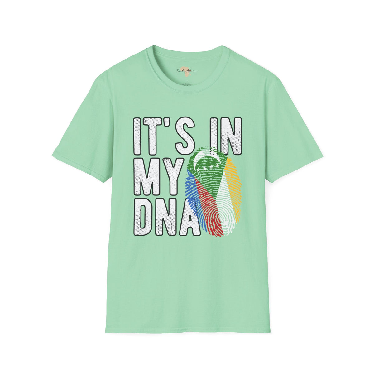it's in my DNA unisex tee - Comoros Funky African