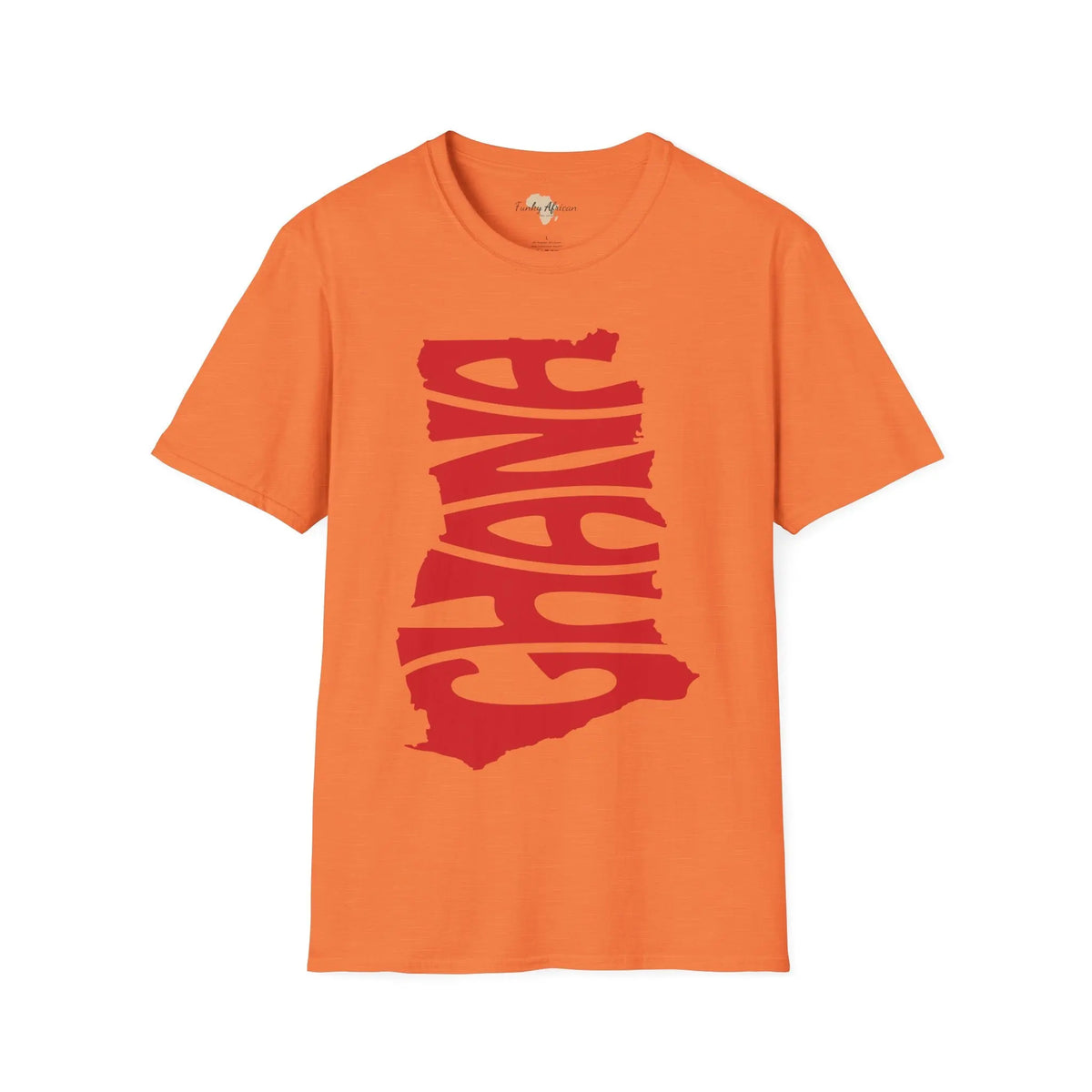 Ghana cut unisex softstyle tee Funky African