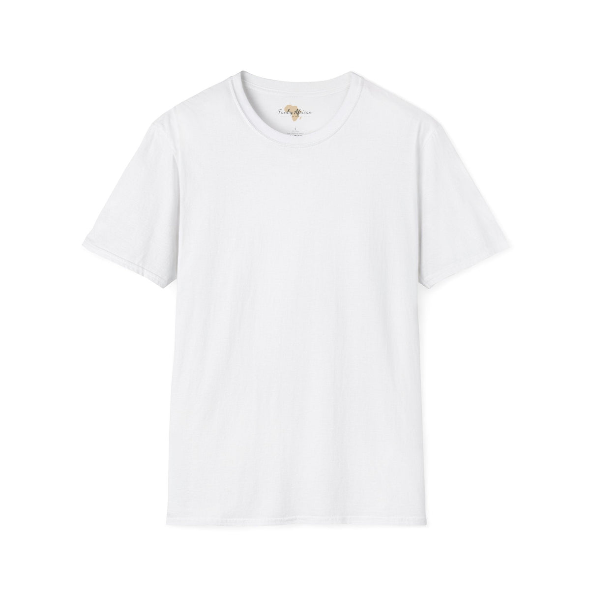 Blank unisex softstyle tee Funky African