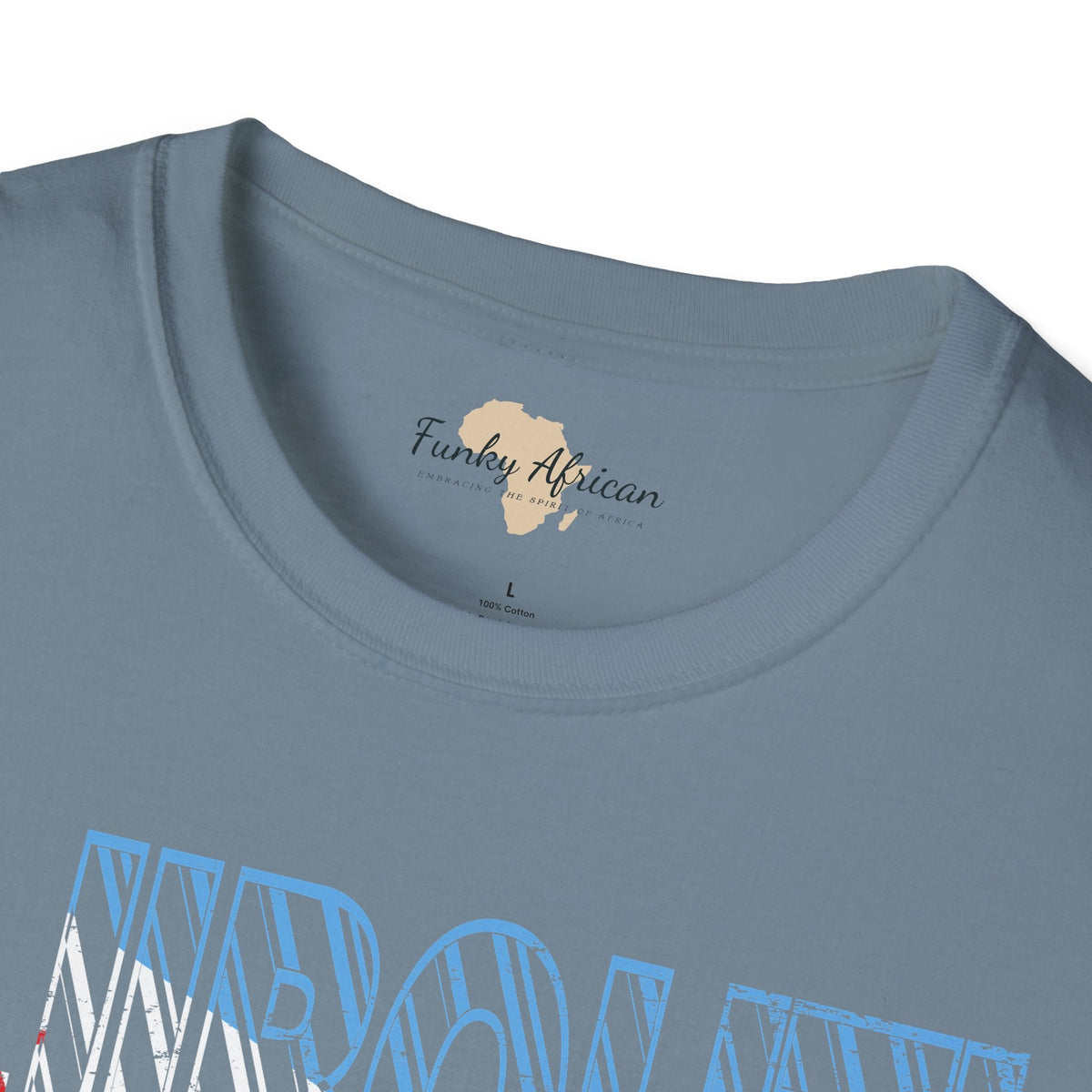 Djibouti text unisex softstyle tee Funky African