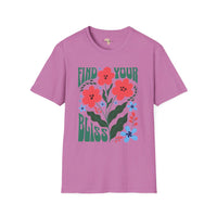 Find your bliss unisex softstyle tee