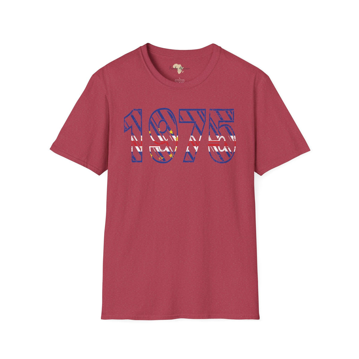 Cabo Verde year unisex softstyle tee Funky African