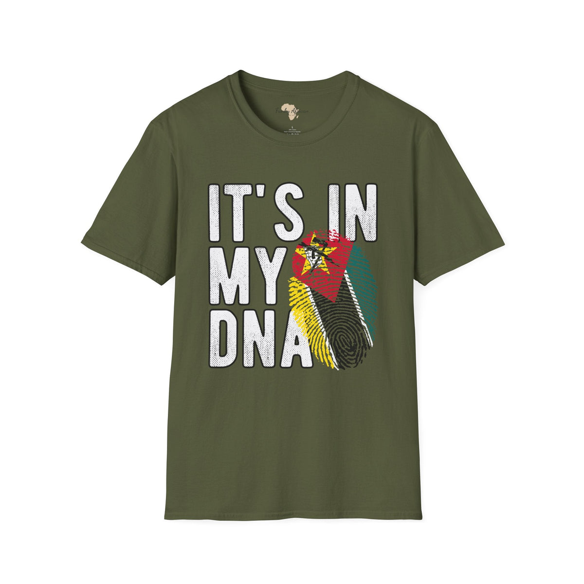 it's in my DNA unisex tee - Mozambique Funky African