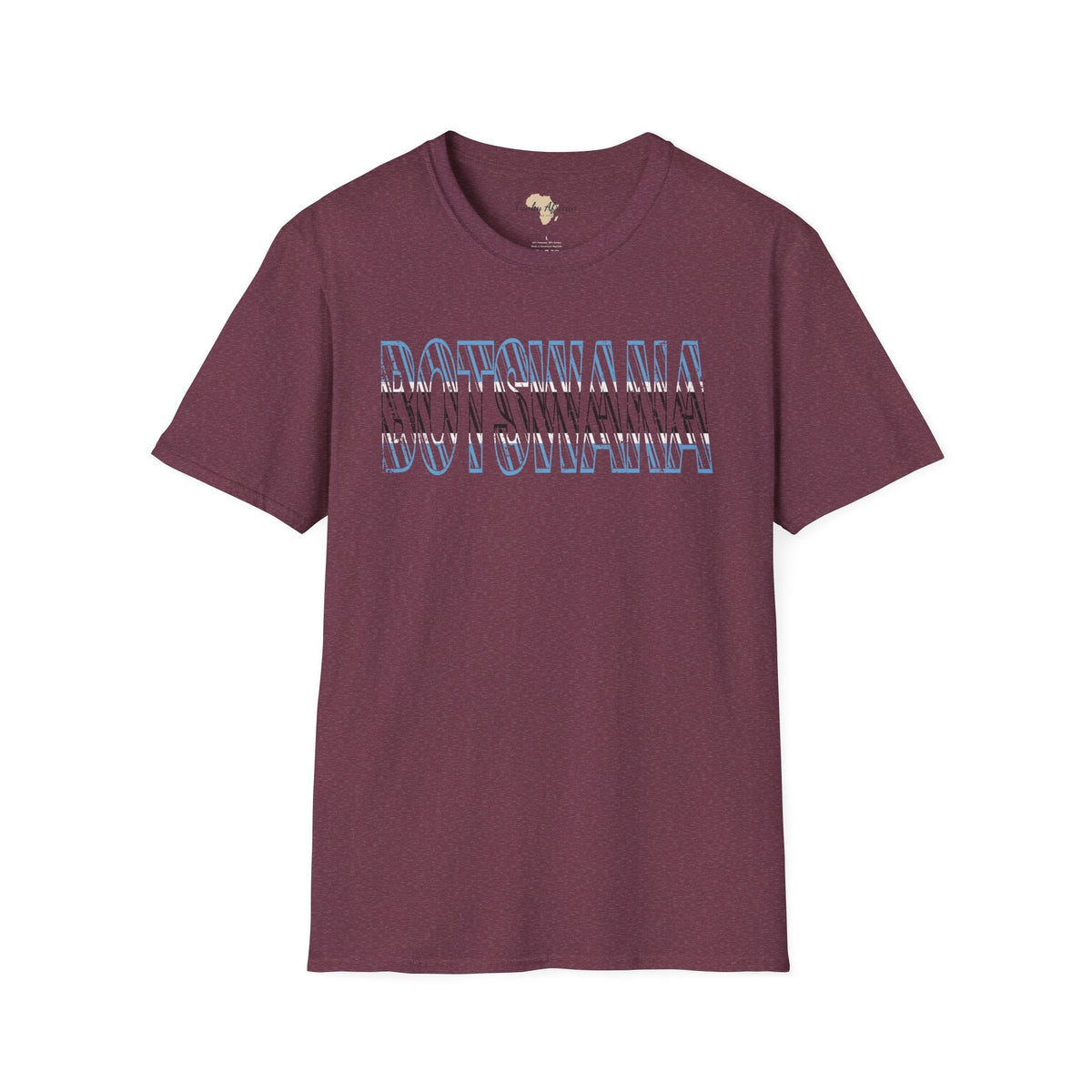 Botswana text unisex softstyle tee Funky African