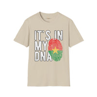 it's in my DNA unisex tee - Burkina Faso