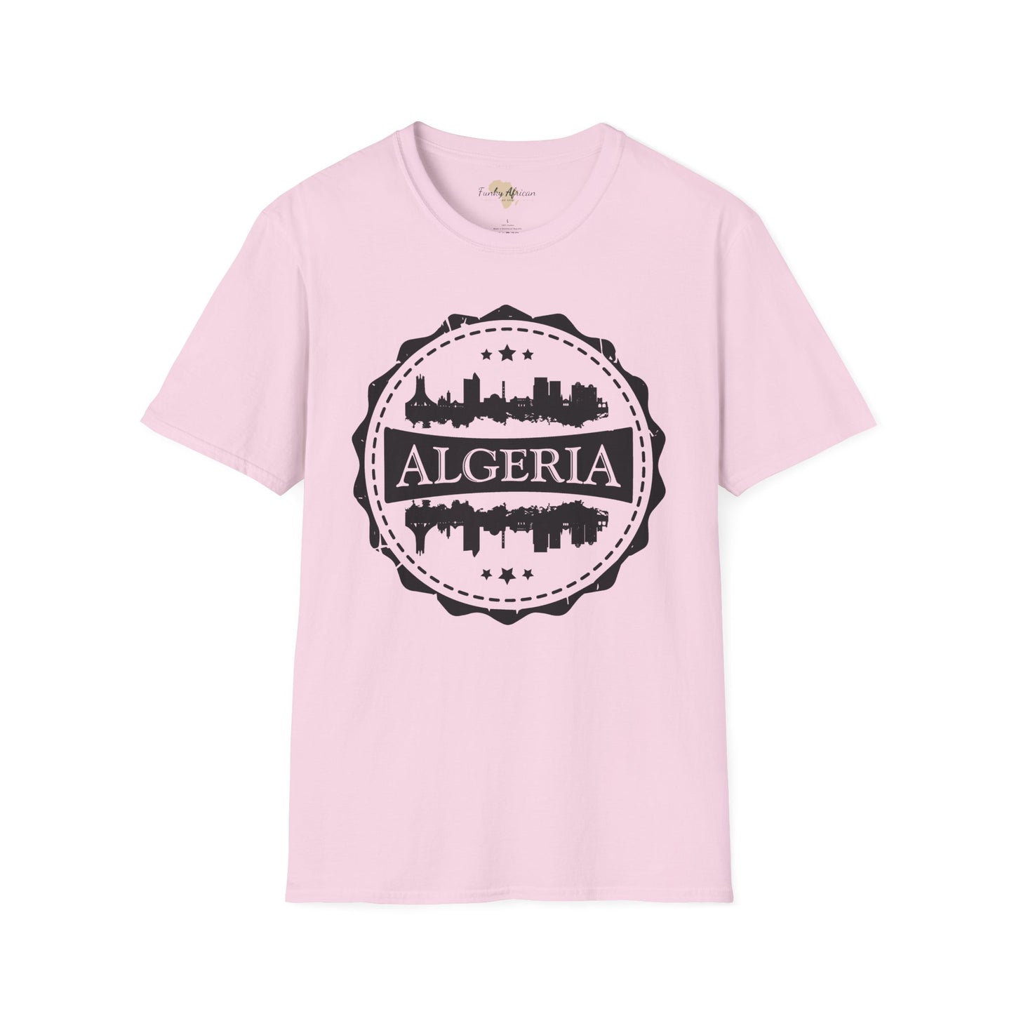 Algeria Stamp unisex tee
