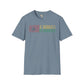 Guinea-Bissau text unisex softstyle tee