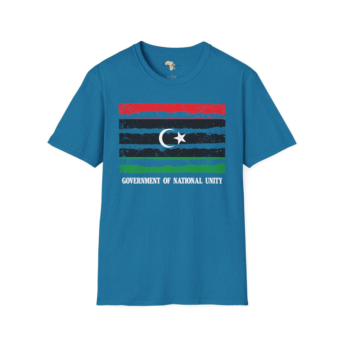 Libya strip unisex softstyle tee Funky African