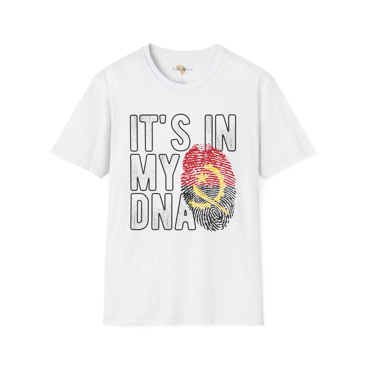 it's in my DNA unisex tee - Angola Funky African