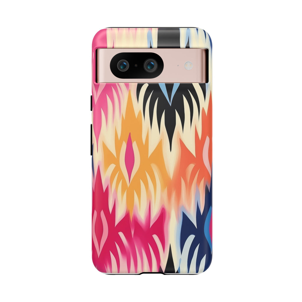 African Print Google Pixel Tough Case Funky African