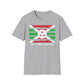 Burundi strip unisex softstyle tee