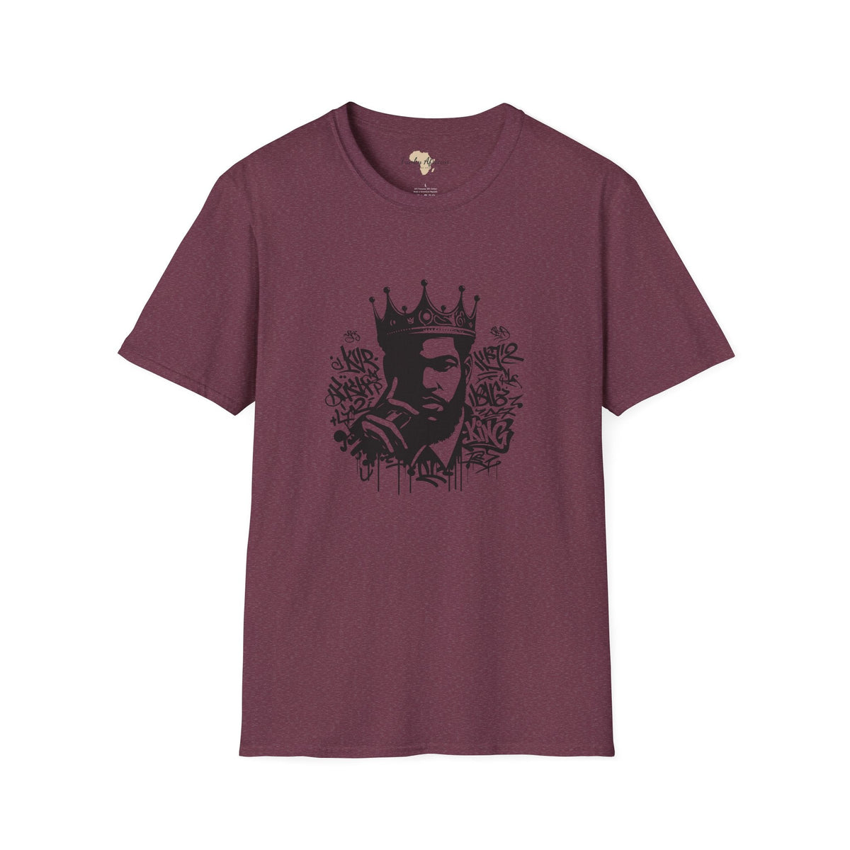 African King graffiti unisex softstyle tee Funky African
