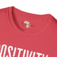 Positivity is a choice unisex softstyle tee