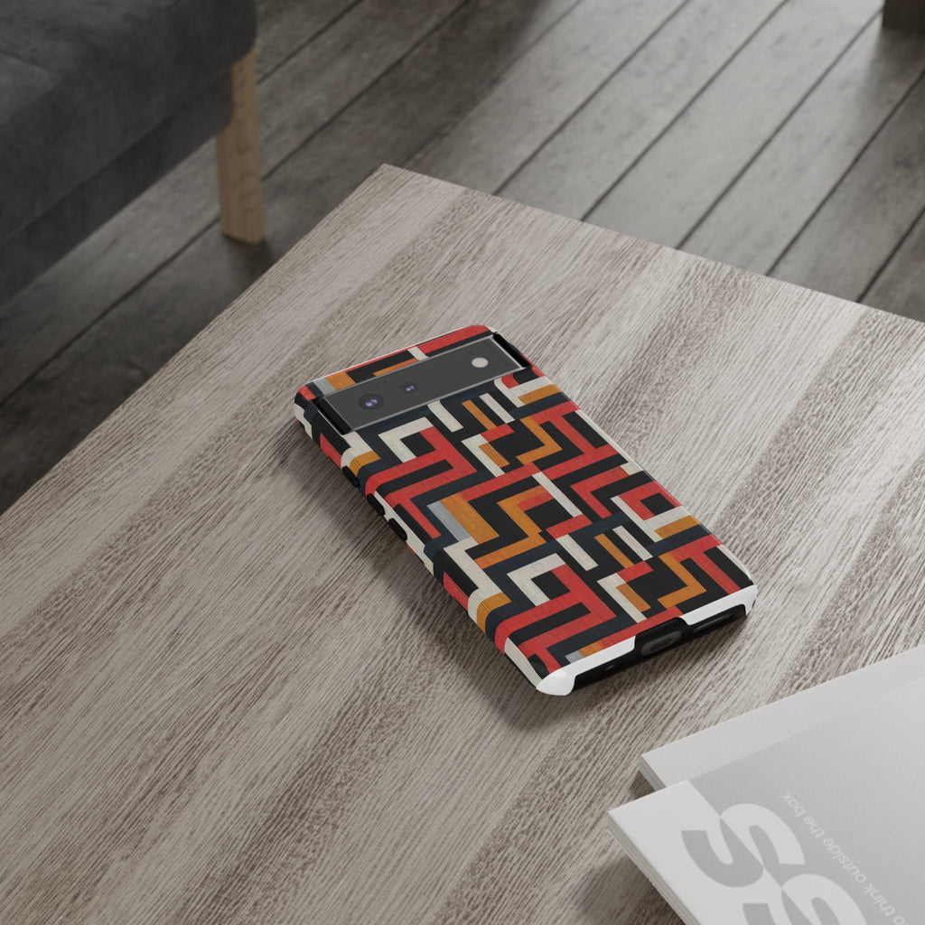 African Print Google Pixel Tough Cases Funky African