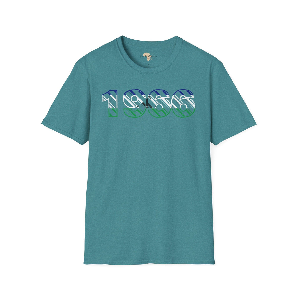 Lesotho year unisex softstyle tee Funky African