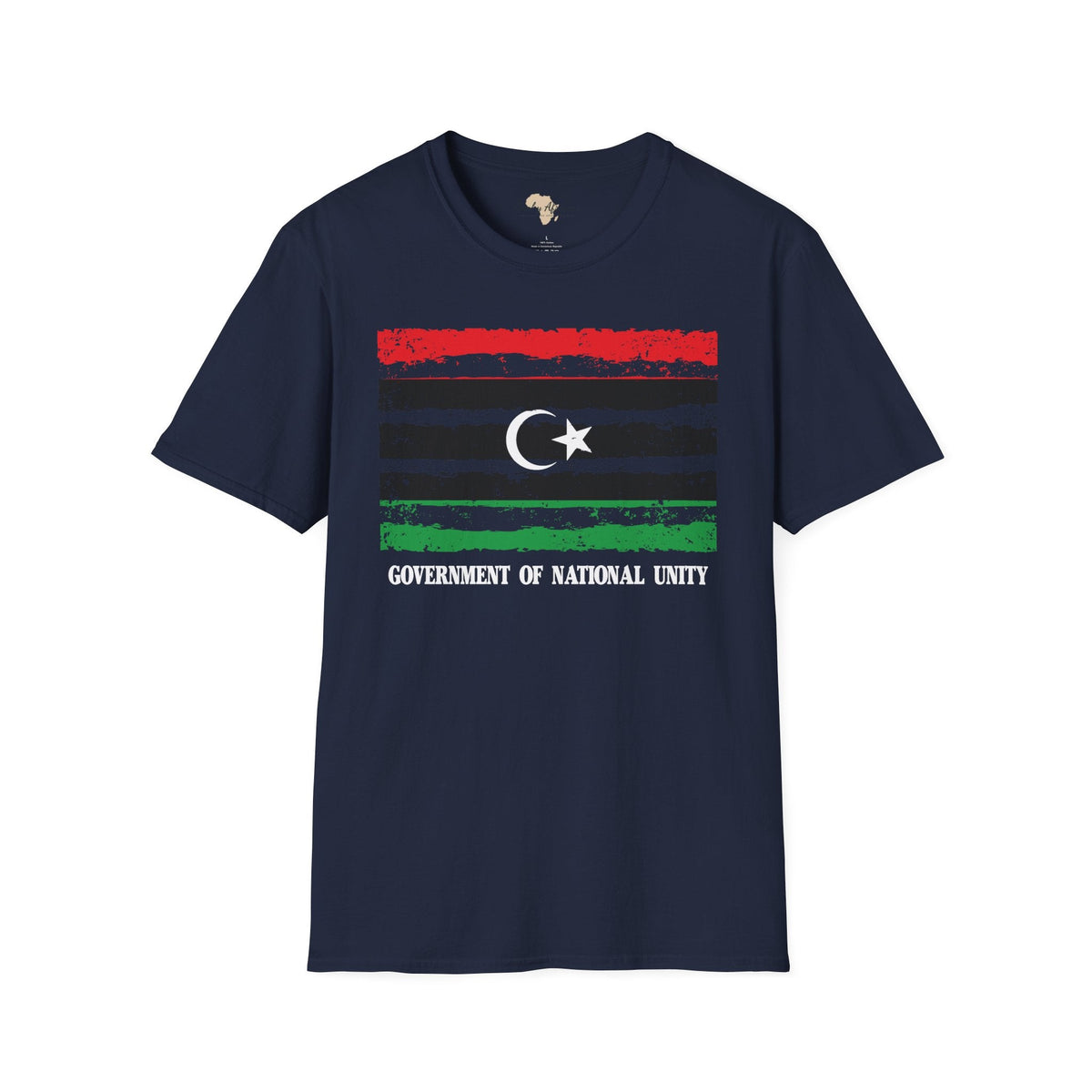 Libya strip unisex softstyle tee Funky African