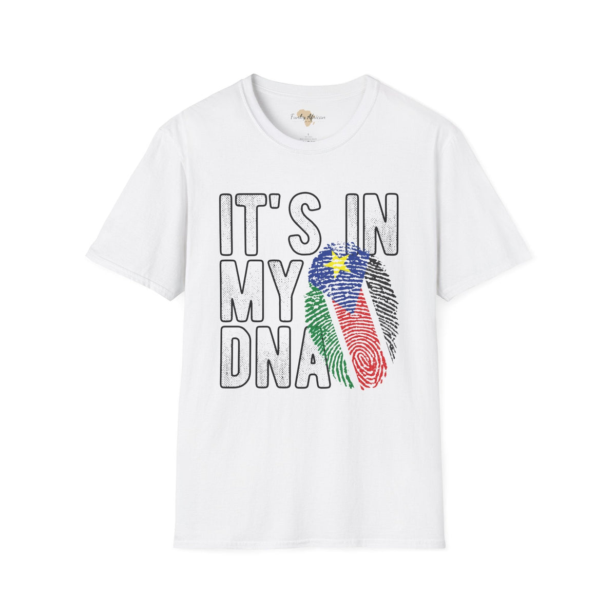 it's in my DNA unisex tee - South Sudan Funky African