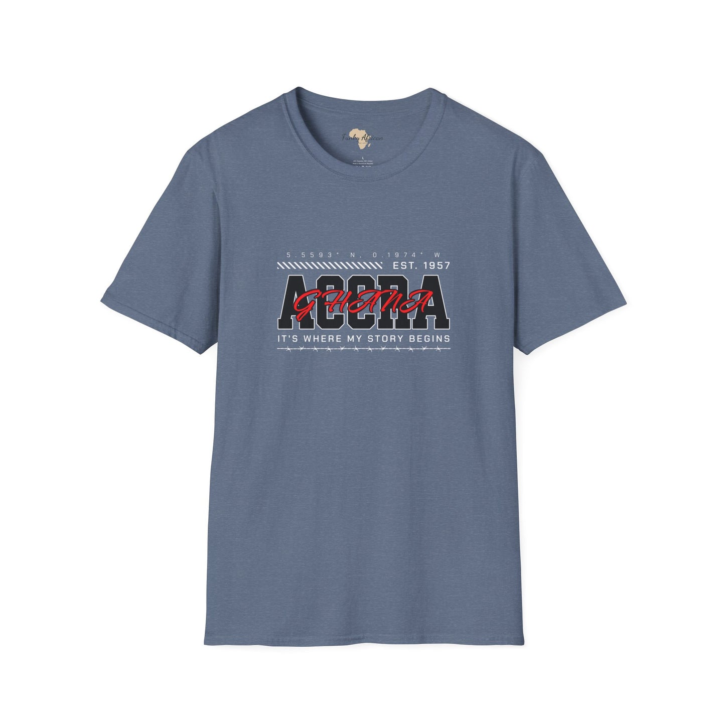 Accra Ghana unisex softstyle tee